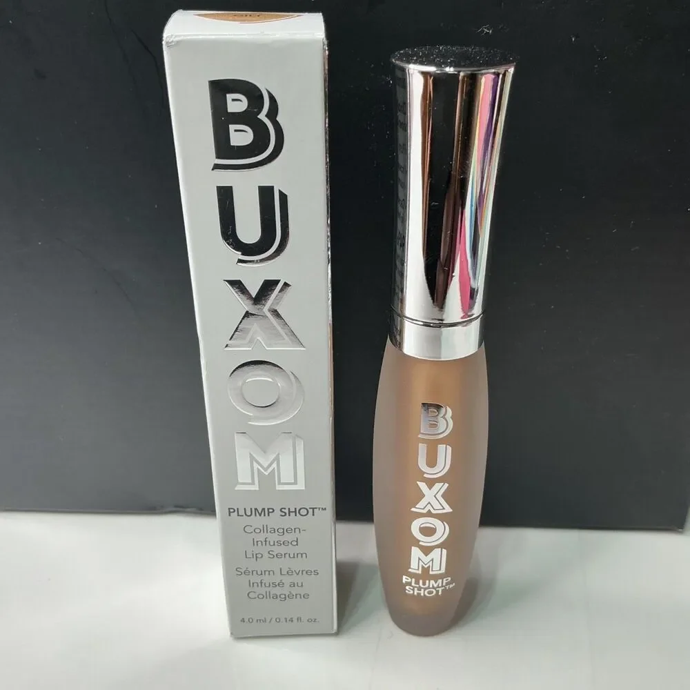 Buxom Plump Shot Collagen-Infused Lip Serum Gilt 0.14 Fl Oz